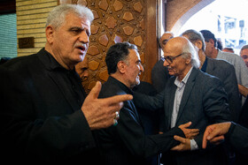 مراسم ترحیم سیدمحمد تاج‌زاده