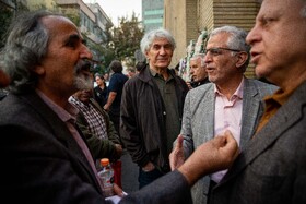 یوسف اباذری و تقی آزاد ارمکی و مراسم ترحیم سیدمحمد تاج‌زاده