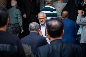 مراسم ترحیم سیدمحمد تاج‌زاده