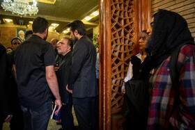 مراسم ترحیم سیدمحمد تاج‌زاده