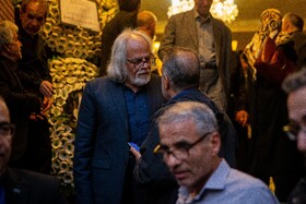 مصطفی ملکیان در مراسم ترحیم سیدمحمد تاج‌زاده