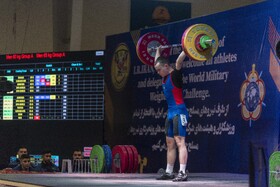 نخستین دوره مسابقات وزنه‌برداری ارتش‌های جهان - بابلسر