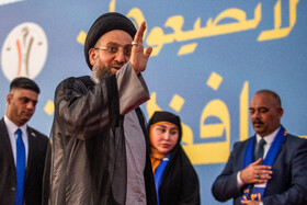 سید عمار حکیم رهبر جریان حکمت ملی عراق و رهبر چارچوب احزاب شیعی عراق