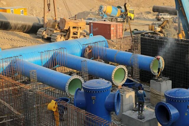 افتتاح پروژه انتقال آب از سد طالقان به تصفیه‌خانه‌های آب استان‌های البرز و تهران