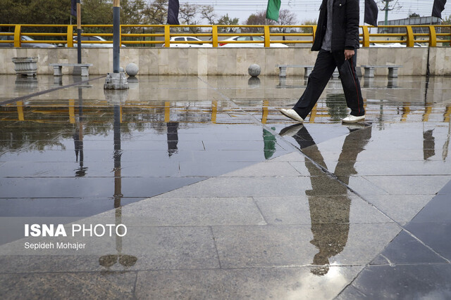 وقوع بارش‌های پراکنده در لرستان