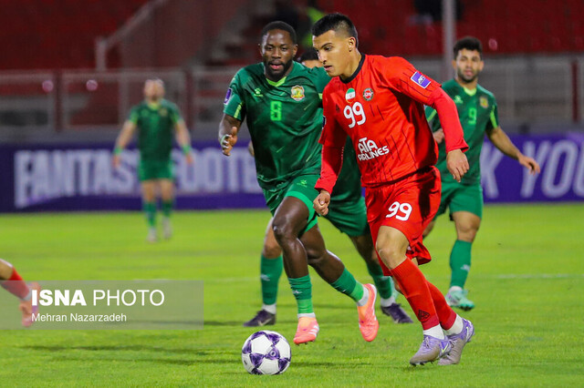 آمار AFC از دیدار تراکتور مقابل الشرطه