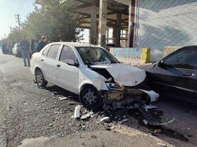 مصدومیت ۱۵ دانش آموز در تصادف ۳ سرویس مدرسه