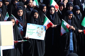 راهپیمایی گرامیداشت روز ۱۳ آبان ـ بیرجند