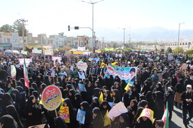 راهپیمایی گرامیداشت روز ۱۳ آبان ـ بیرجند