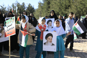 راهپیمایی گرامیداشت روز ۱۳ آبان ـ بیرجند