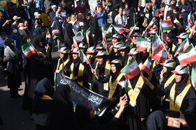 راهپیمایی گرامیداشت روز ۱۳ آبان - سمنان
