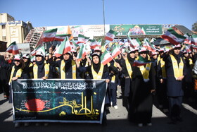 راهپیمایی گرامیداشت روز ۱۳ آبان - سمنان
