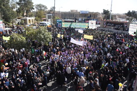 راهپیمایی گرامیداشت روز ۱۳ آبان - سمنان
