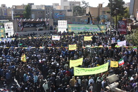 راهپیمایی گرامیداشت روز ۱۳ آبان - سمنان
