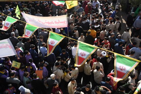 راهپیمایی گرامیداشت روز ۱۳ آبان - سمنان
