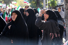 راهپیمایی گرامیداشت روز ۱۳ آبان - گرگان