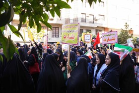 راهپیمایی گرامیداشت روز ۱۳ آبان - بابل