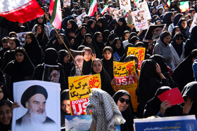 راهپیمایی گرامیداشت روز ۱۳ آبان - گرگان