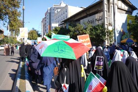 راهپیمایی گرامیداشت روز ۱۳ آبان - بابل