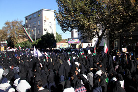 راهپیمایی گرامیداشت روز ۱۳ آبان - گرگان