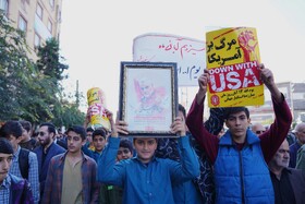 راهپیمایی گرامیداشت روز ۱۳ آبان - بابل