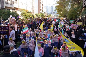 راهپیمایی گرامیداشت روز ۱۳ آبان - بابل