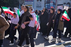 راهپیمایی گرامیداشت روز ۱۳ آبان - بابل