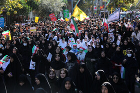 راهپیمایی گرامیداشت روز ۱۳ آبان - گرگان