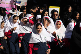 راهپیمایی گرامیداشت روز ۱۳ آبان - گرگان