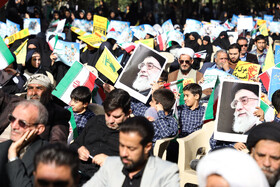 راهپیمایی گرامیداشت روز ۱۳ آبان - کاشان