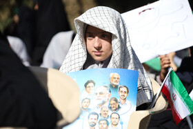 راهپیمایی گرامیداشت روز ۱۳ آبان - کاشان