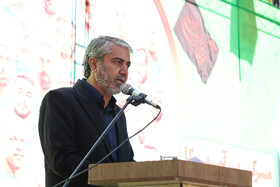 سخنرانی غلامرضا بخشی، رئیس آموزش و پرورش کاشان در راهپیمایی گرامیداشت روز ۱۳ آبان