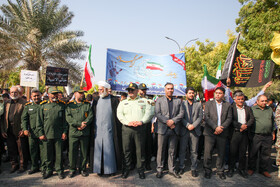 راهپیمایی گرامیداشت روز ۱۳ آبان - کیش