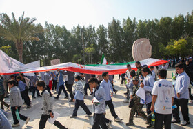 راهپیمایی گرامیداشت روز ۱۳ آبان - کیش