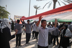 راهپیمایی گرامیداشت روز ۱۳ آبان - کیش