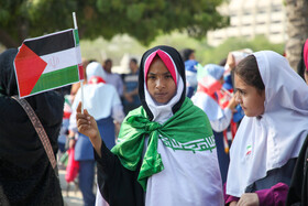 راهپیمایی گرامیداشت روز ۱۳ آبان - کیش