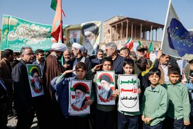 راهپیمایی گرامیداشت روز ۱۳ آبان - اصفهان