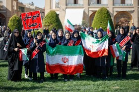 راهپیمایی گرامیداشت روز ۱۳ آبان - اصفهان