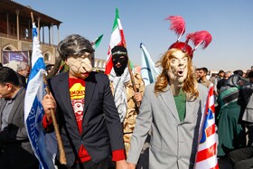 راهپیمایی گرامیداشت روز ۱۳ آبان - اصفهان