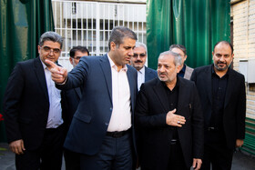 علیرضا کاظمی، وزیر آموزش و پرورش در مراسم زنگ «استکبار ستیزی»