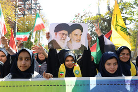 راهپیمایی گرامیداشت روز ۱۳ آبان - شهرکرد