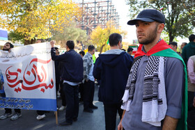 راهپیمایی گرامیداشت روز ۱۳ آبان - شهرکرد