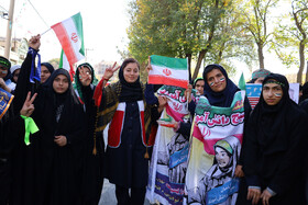 راهپیمایی گرامیداشت روز ۱۳ آبان - شهرکرد