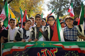 راهپیمایی گرامیداشت روز ۱۳ آبان - شهرکرد