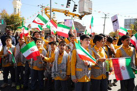 راهپیمایی گرامیداشت روز ۱۳ آبان - شهرکرد