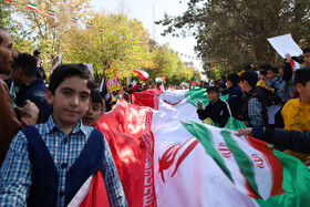 راهپیمایی گرامیداشت روز ۱۳ آبان - شهرکرد