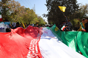 راهپیمایی گرامیداشت روز ۱۳ آبان - شهرکرد