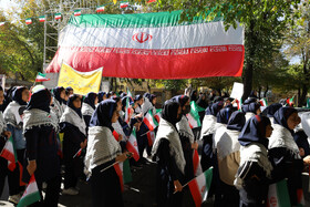 راهپیمایی گرامیداشت روز ۱۳ آبان - شهرکرد