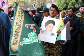 راهپیمایی گرامیداشت روز ۱۳ آبان - اهر