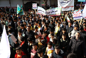 راهپیمایی گرامیداشت روز ۱۳ آبان - اهر